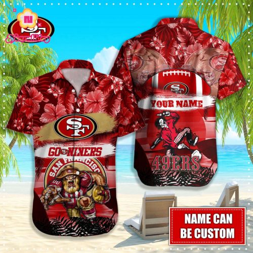 San Francisco 49ers NFLHawaiian shirt custom Q48154