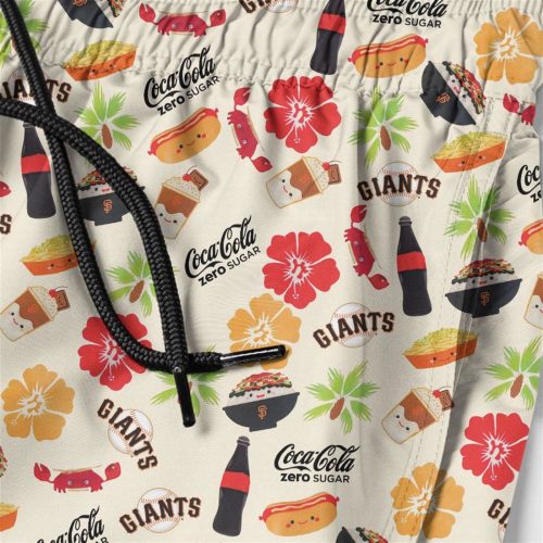 San Francisco Giants Coca Cola Aloha Foodie Hawaiian Shirt – Trendy MLB Apparel