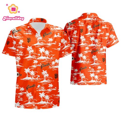 San Francisco Giants MLB Hawaiian Shirt V2 – Perfect Summer Style!