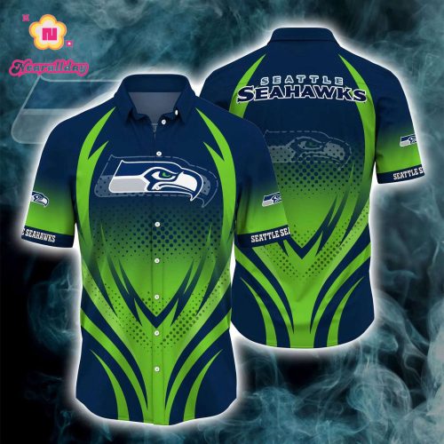 Seattle Seahawks Button Down Shirt 3D Print GiftFS