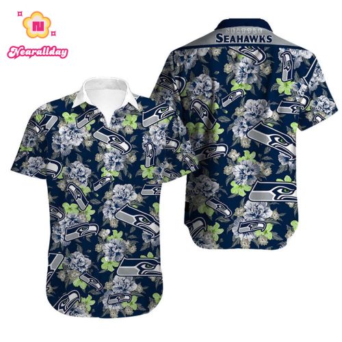 Seattle Seahawks Gift Hawaiian Shirt Model 1