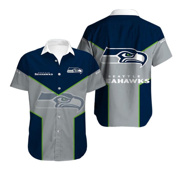 Seattle Seahawks Gift Hawaiian Shirt Model 5