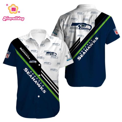 Seattle Seahawks Gift Hawaiian Shirt Model 7