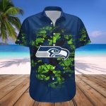 Seattle Seahawks Hawaii Shirt Set Camouflage Vintage – NFL