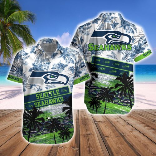 Seattle Seahawks Hawaiian Shirt And Beach Short – Gift for Men Women