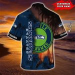 Seattle Seahawks Hawaiian Shirt Customize Your Name Seattle Seahawks Hawaiian Shirt Customize Your Name