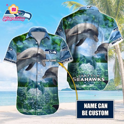 Seattle Seahawks NFL Printed Hawaiian Shirt Custom Gift
