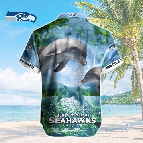 Seattle Seahawks NFL Printed Hawaiian Shirt Custom Gift