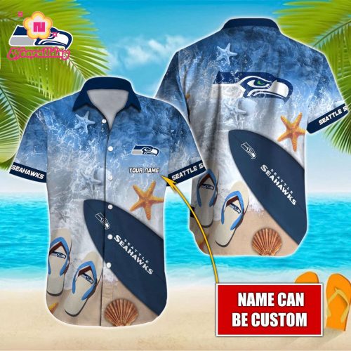 Seattle Seahawks NFL Printed Hawaiian Shirt Custom Gift