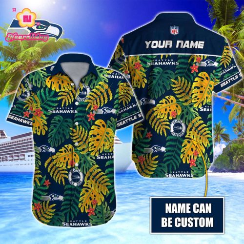 Seattle Seahawks NFL Printed Hawaiian Shirt Custom Gift