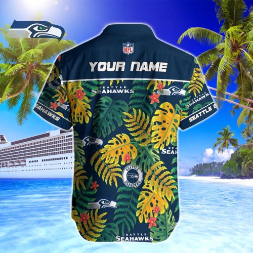 Seattle Seahawks NFL Printed Hawaiian Shirt Custom Gift