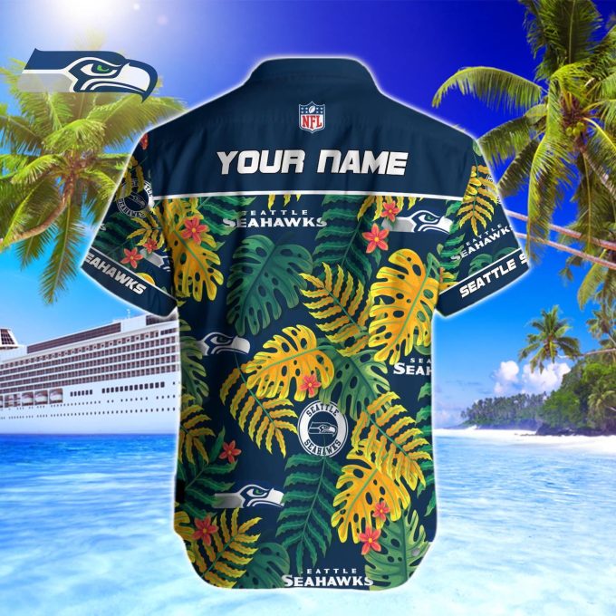 Seattle Seahawks NFL Printed Hawaiian Shirt Custom Gift