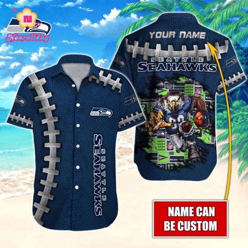 Seattle Seahawks NFL Printed Hawaiian Shirt Custom Gift