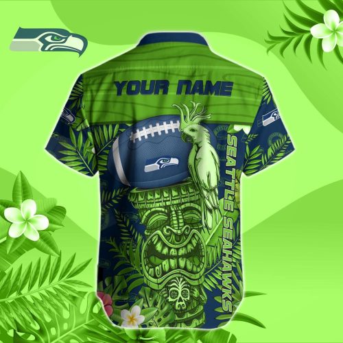 Seattle Seahawks NFL Printed Hawaiian Shirt Custom Gift