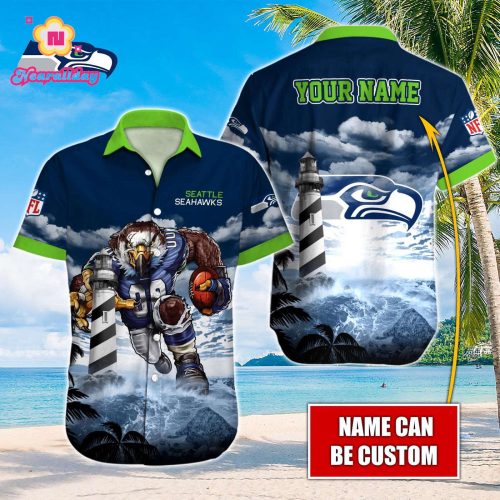 Seattle Seahawks NFL Printed Hawaiian Shirt Custom Gift