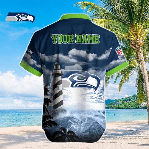 Seattle Seahawks NFL Printed Hawaiian Shirt Custom Gift