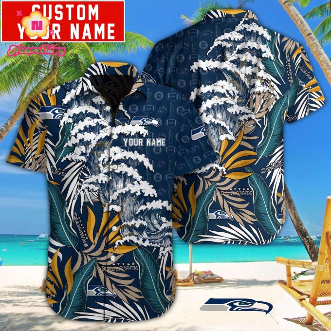 Seattle Seahawks NFL Printed Hawaiian Shirt Gift