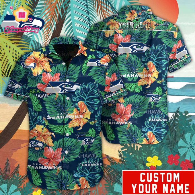Seattle Seahawks NFLCustom Hawaiian shirt Gift