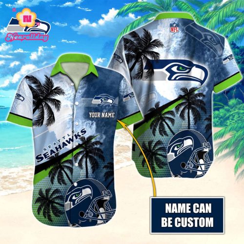 Seattle Seahawks NFLHawaiian shirt Custom Gift