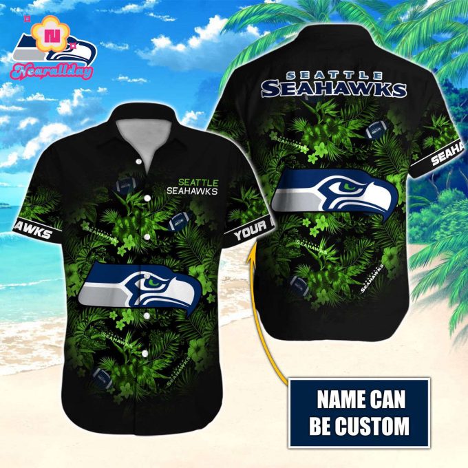 Seattle Seahawks NFLHawaiian shirt Custom Gift