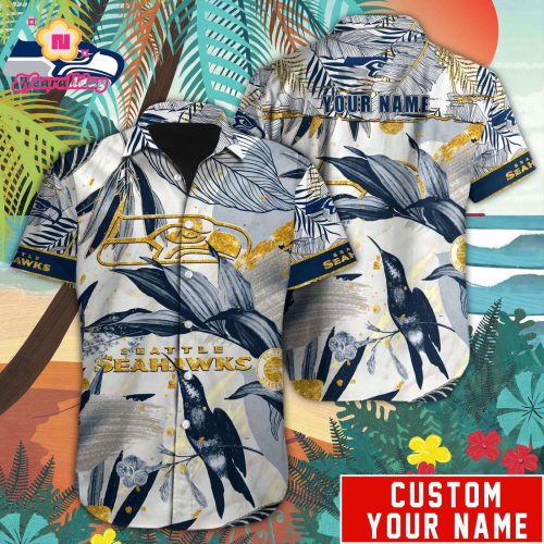 Seattle Seahawks NFLHawaiian shirt Custom Gift