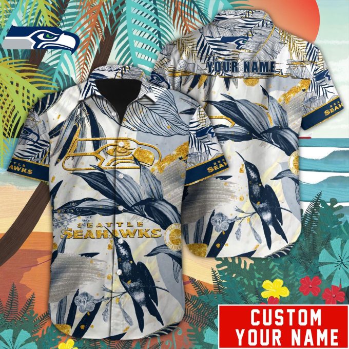 Seattle Seahawks NFLHawaiian shirt Custom Gift