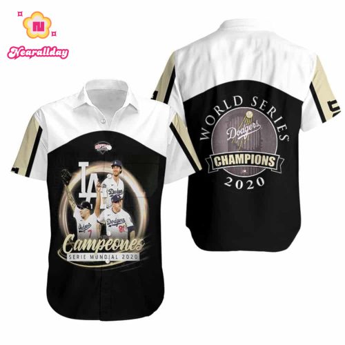 Los Angeles Dodgers World Series Champions Hawaiian Shirt – Official Merchandise