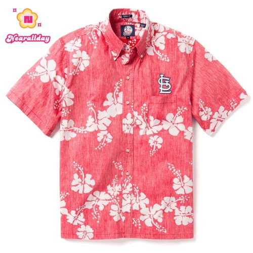 St Louis Cardinals 50th State Hawaiian Shirt – Official MLB Merchandise