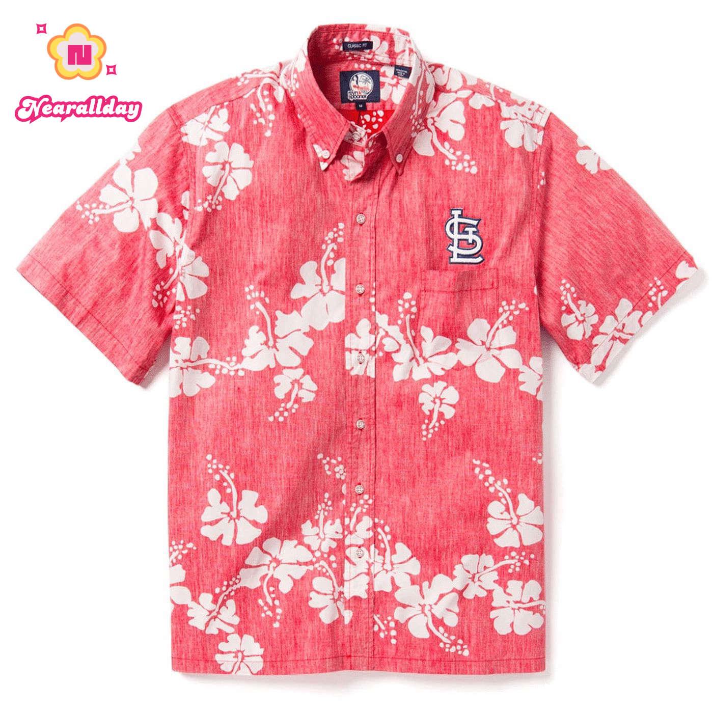 St Louis Cardinals 50th State Hawaiian Shirt – Official MLB Merchandise St Louis Cardinals 50th State Hawaiian Shirt – Official MLB Merchandise
