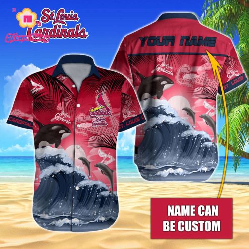 St Louis Cardinals MLB Hawaiian Shirt - Custom T-38177: Official Team Gear