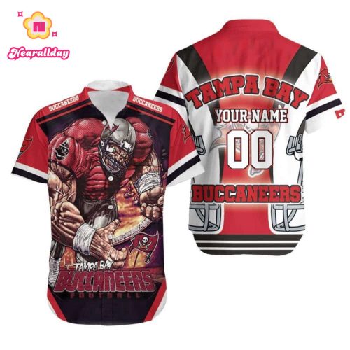 Tampa Bay Buccaneers Football Giant Player Nfc South Champions Super Bowl 2021 Personalized Hawaiian Shirt