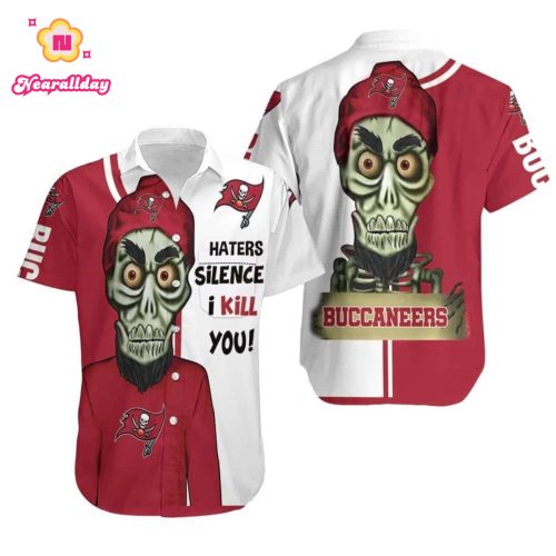 Tampa Bay Buccaneers Haters I Kill You Allover Print Hawaiian Shirt