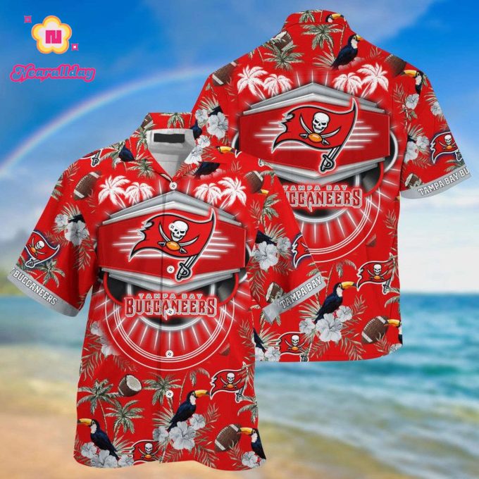 Tampa Bay Buccaneers Nfl Hawaii Shirt For This Season Gift For Sport Lovers