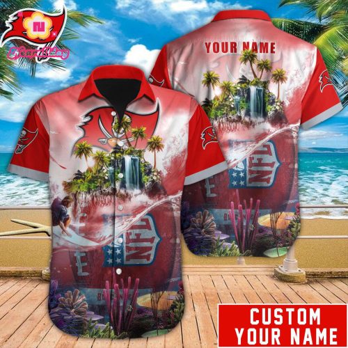 Tampa Bay Buccaneers NFL Printed Hawaiian Shirt Custom Gift