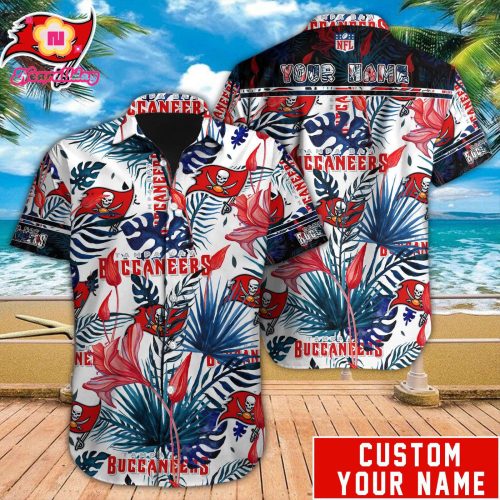 Tampa Bay Buccaneers NFL Printed Hawaiian Shirt Custom Gift