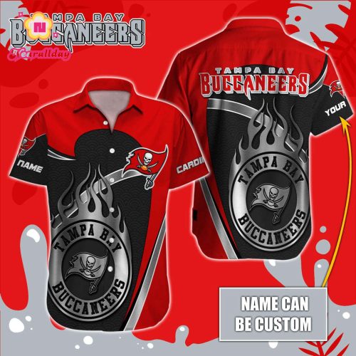 Tampa Bay Buccaneers NFL Printed Hawaiian Shirt Custom Gift