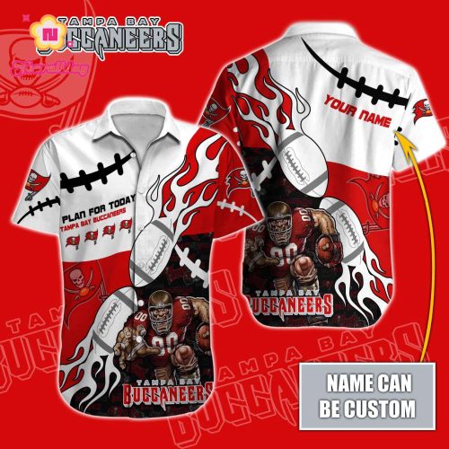 Tampa Bay Buccaneers NFL Printed Hawaiian Shirt Custom Gift