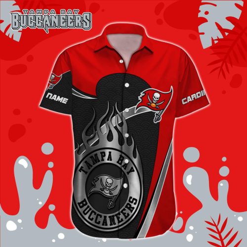 Tampa Bay Buccaneers NFL Printed Hawaiian Shirt Custom Gift