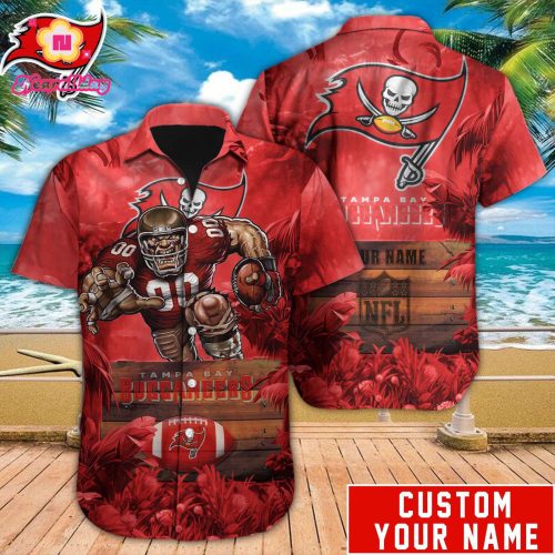 Tampa Bay Buccaneers NFL Printed Hawaiian Shirt Custom Gift
