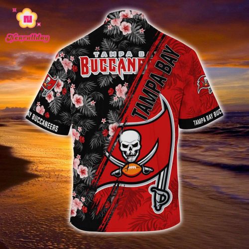 Tampa Bay Buccaneers NFLSummer Hawaii Shirt Mickey And Floral Pattern For Sports Fans  Gift