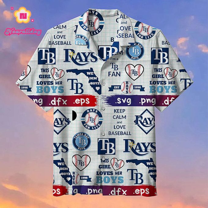 Tampa Bay Rays Hawaiian Shirt – Official MLB Merchandise