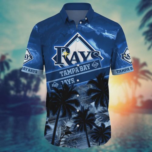 Tampa Bay Rays MLB Hawaiian Shirt – Floral Design for Baseball Fans