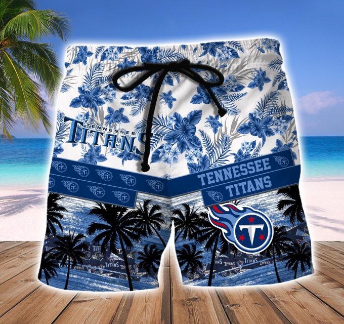Tennessee Titans Hawaiian Shirt And Beach Short – Gift for Men Women