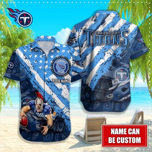 Tennessee Titans NFL Custom Hawaiian Shirt