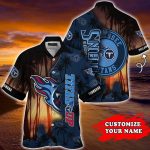 Tennessee Titans NFL Customized Summer Hawaiian Shirt