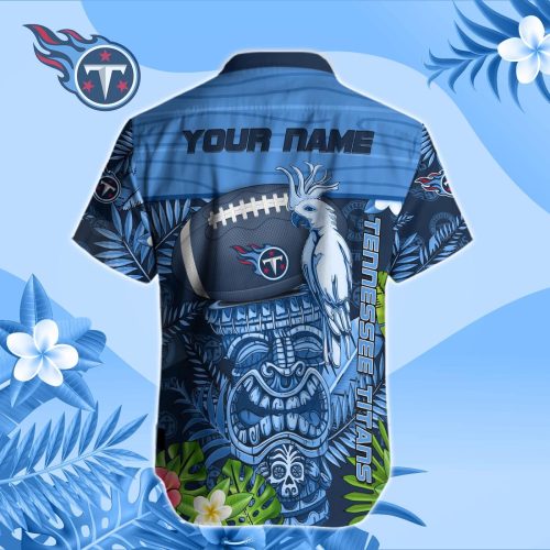 Tennessee Titans NFL Printed Hawaiian Shirt Custom Gift