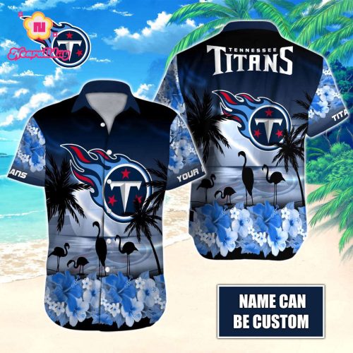 Tennessee Titans NFL Printed Hawaiian Shirt Custom Gift
