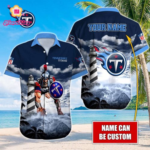 Tennessee Titans NFL Printed Hawaiian Shirt Custom Gift