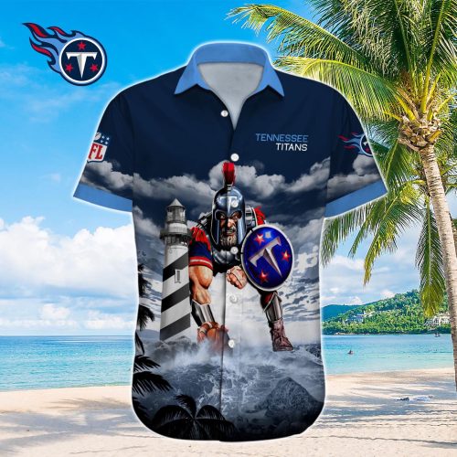 Tennessee Titans NFL Printed Hawaiian Shirt Custom Gift