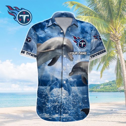 Tennessee Titans NFL Printed Hawaiian Shirt Custom Gift
